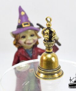 clochette tibétaine en bronze
