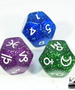 des astrologique à 12 faces