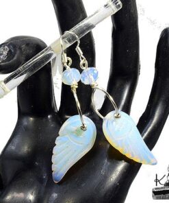 Boucles d'oreille Keane en opalite
