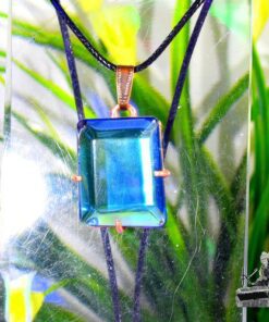 Pendentif Lona - topaze sertie cuivre – Image 5