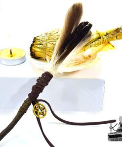 plume de fumigation meika en plumes naturelles