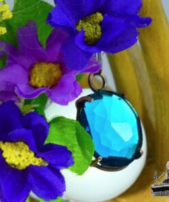 Pendentif Iestin - spinelle bleu – Image 9