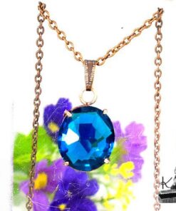 Pendentif Iestin - spinelle bleu – Image 8