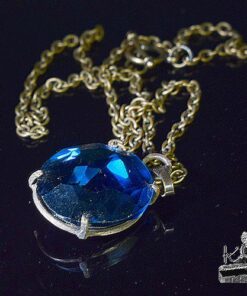 Pendentif Iestin - spinelle bleu – Image 7