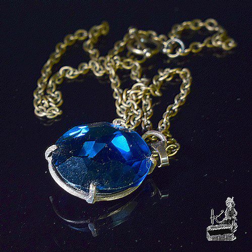 Pendentif Iestin - spinelle bleu – Image 7