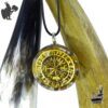Pendentif orgone orgonite Hella oeil de tigre et vegvisir