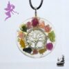 Pendentif orgone orgonite Narfi avec tourmaline