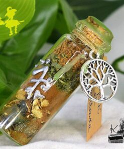 Alternative view of Spell jar "Prospérité et Abondance"