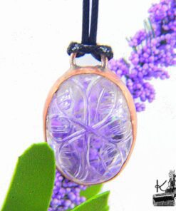 Pendentif en cristal de roche Frodi