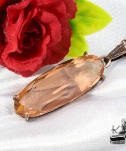 pendentif aife avec morganite