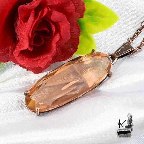 pendentif aife avec morganite