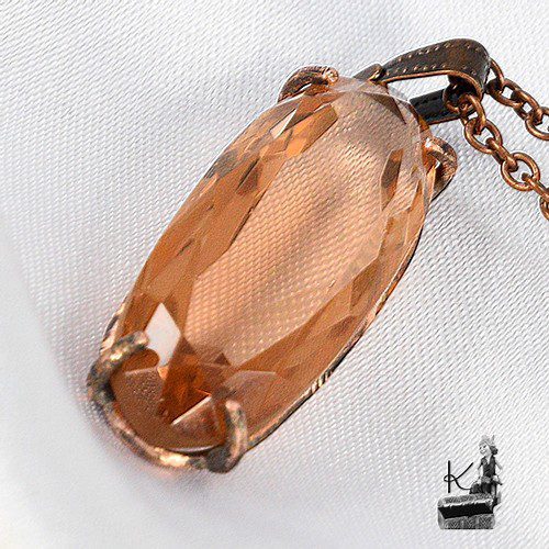 Pendentif Aife - morganite taillée – Image 10