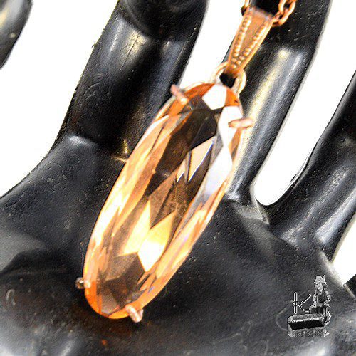 Pendentif Aife - morganite taillée – Image 9