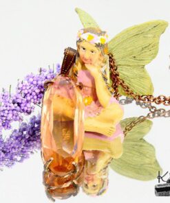 Pendentif Aife - morganite taillée – Image 7