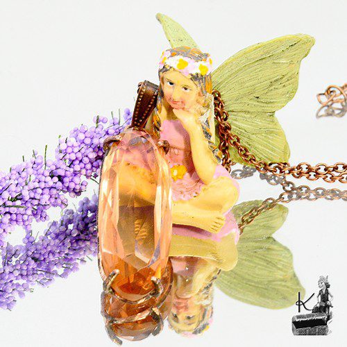 Pendentif Aife - morganite taillée – Image 7