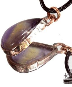Réservé : Pendentif Carole - amétrine sertie