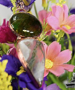 Pendentif Jolan - agate mousse et cuivre – Image 8