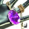 Pendentif Iona en saphir et cuivre