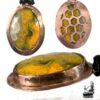 Pendentif Cebala avec sa jaspe abeille
