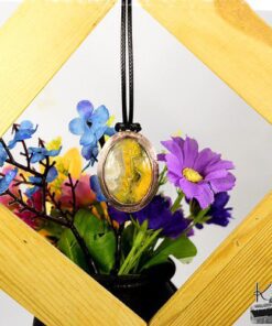 Pendentif Cebala - cuivre et Jaspe abeille – Image 6