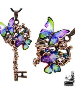 Pendentif Nuala - Hématite arc en ciel – Image 8