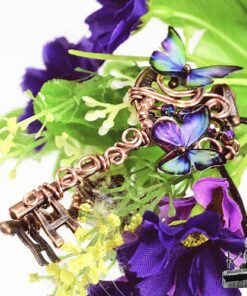 Pendentif Nuala - Hématite arc en ciel – Image 3