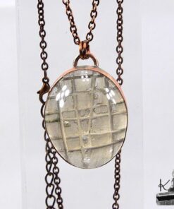 Pendentif Jaoven - lodolite serti cuivre – Image 4