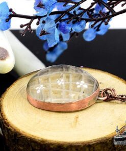 Pendentif Jaoven - lodolite serti cuivre – Image 3