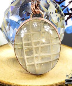 Pendentif Jaoven - lodolite serti cuivre – Image 2