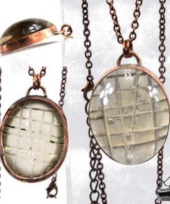 Pendentif Jaoven - lodolite serti cuivre – Image 11