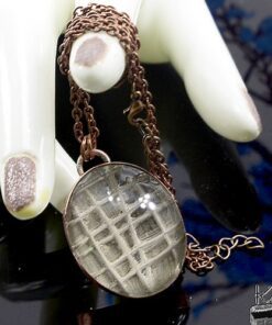 Pendentif Jaoven - lodolite serti cuivre – Image 5