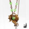 Collier Abeytu en cuivre et aventurine verte