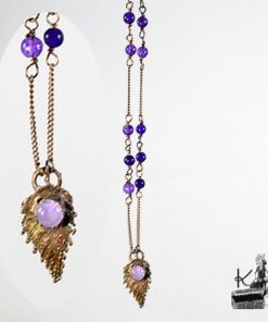 Collier Apony en cuivre et améthyste
