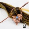 Barrette de cheveux Pellin avec sa labradorite