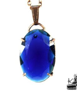 Pendentif jochim avec sa topaze taillée