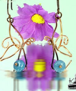 Boucles d'oreille Dealan - aigue-marine – Image 5