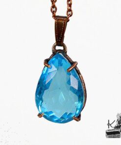 Pendentif en topaze swiss blue Kalin