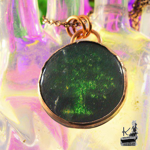 Pendentif Banba - cuivre et aventurine – Image 6