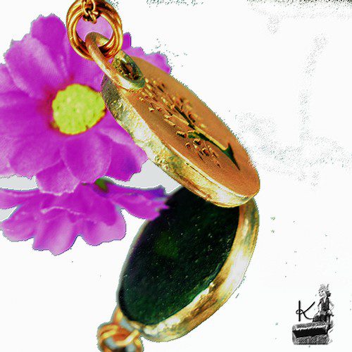 Pendentif Banba - cuivre et aventurine – Image 8
