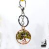 Porte clé arbre de vie en labradorite