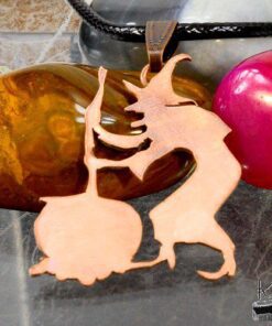 Pendentif "collection Halloween" - sorcière et son chaudron – Image 5