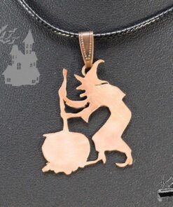 Pendentif "collection Halloween" - sorcière et son chaudron – Image 3