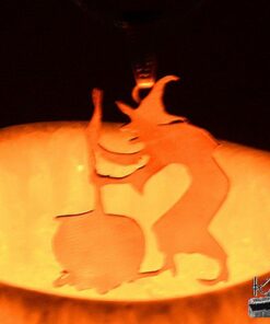 Pendentif "collection Halloween" - sorcière et son chaudron – Image 7