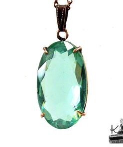 Pendentif Kynan en aigue-marine