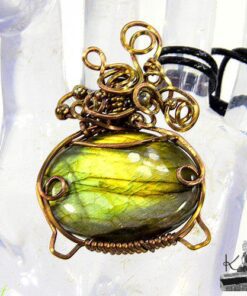 Chaudron en labradorite Taram