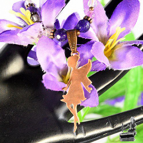 Collier Winx - améthyste et fluorite – Image 4
