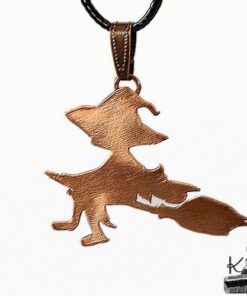Pendentif "collection Halloween" - apprentie sorcière