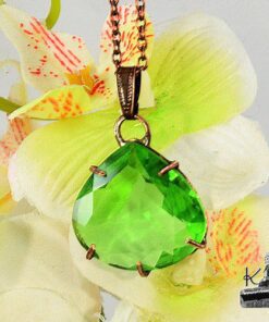 Pendentif Majan - péridot taillé – Image 9