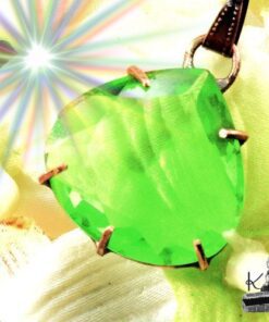 Pendentif Majan - péridot taillé – Image 5