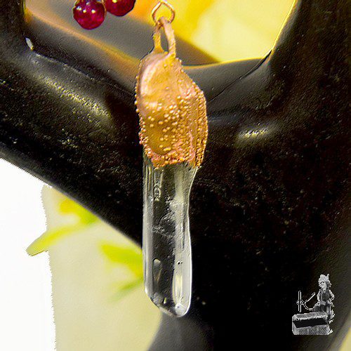 Collier lasso Shauna - cuivre et grenat – Image 6